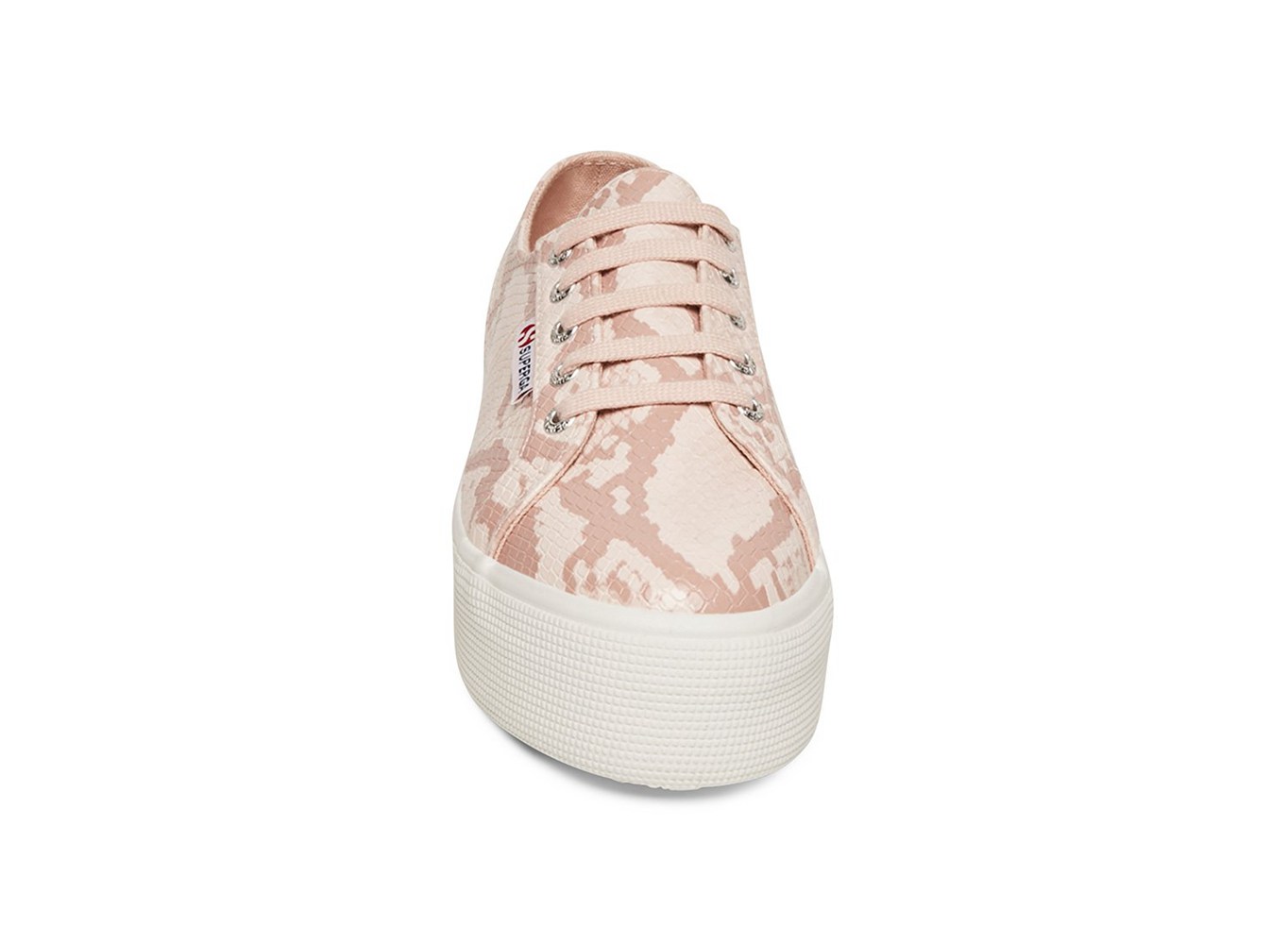 Superga Plataforma Mujer Rosas/Serpent - 2790 Synthsnakew - 193486QLB